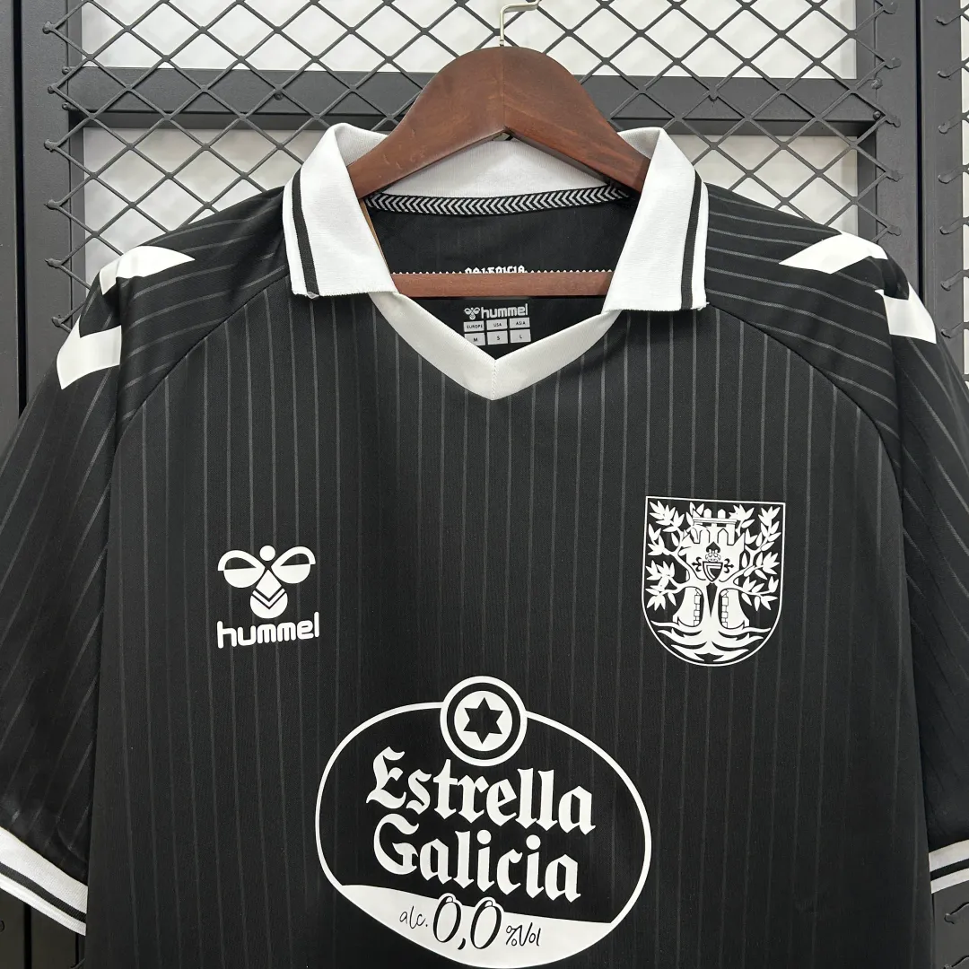 2024/2025 RC Celta de Vigo Oliveira Dos Cen Anos Special Edition Black Shirt--2