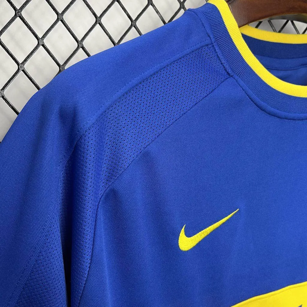 Camiseta Retro Boca Juniors Primera Equipación 2000/01--4