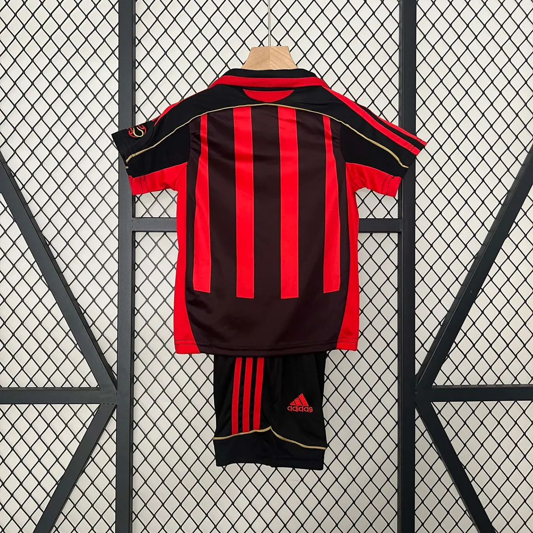 2006/2007 Retro AC Milan Home Jersey Kids Size--1