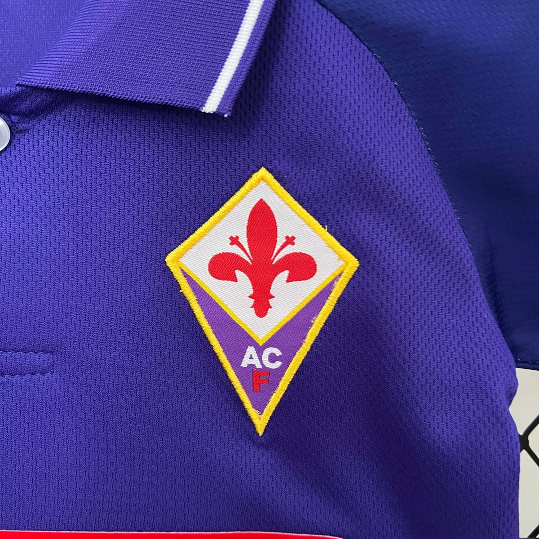 Completino Bambino Retro Fiorentina Home 1998/99--5