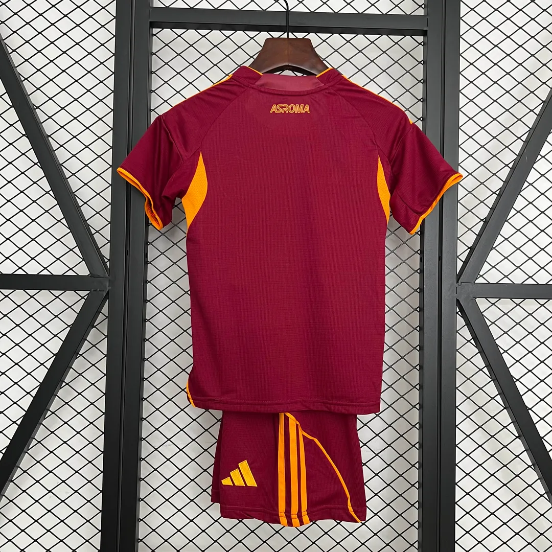 Maillot Kit Enfant AS Roma Domicile 2025/26--1