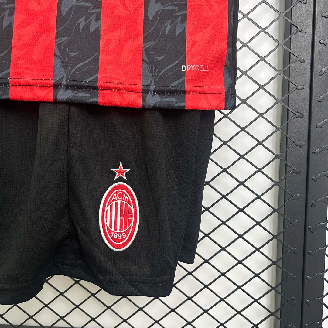 2025/2026 AC Milan Home Shirt Kids Size--5