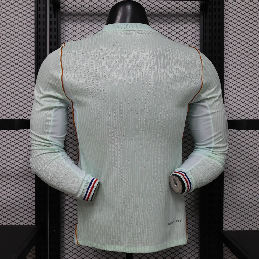 2026 Player Version Long Sleeve France Away Shirt--1