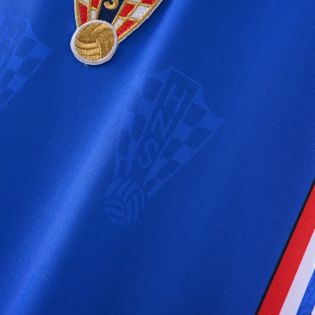 1998 Retro Croatia National Team Away Shirt--4