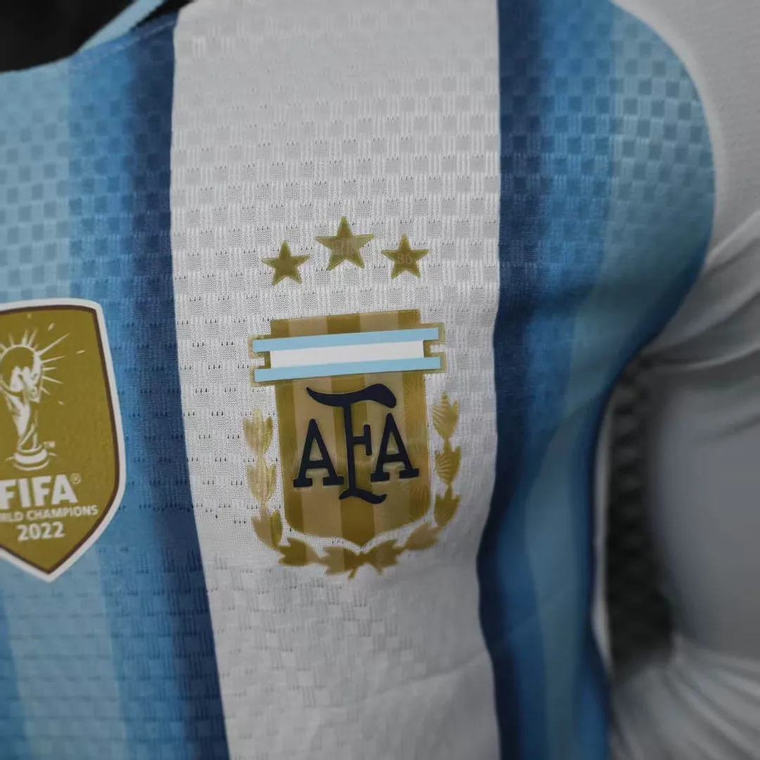 Maglia Argentina Home 2026 Player Version Maniche Lunghe--6