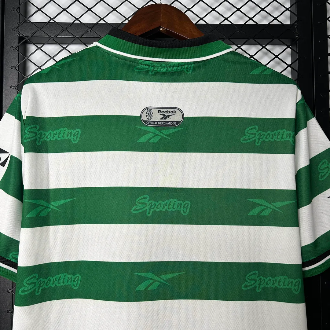 Maglia Retro Sporting Lisbona Home 1999/00--3