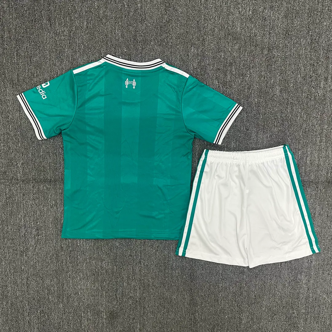 2025/2026 Liverpool Third Away Jersey Kids Size--1