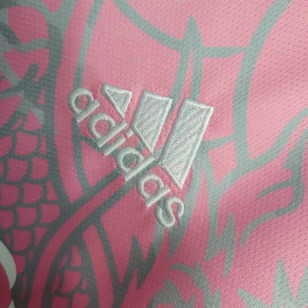 2023/2024 Real Madrid Chinese Dragon Pink Shirt--4