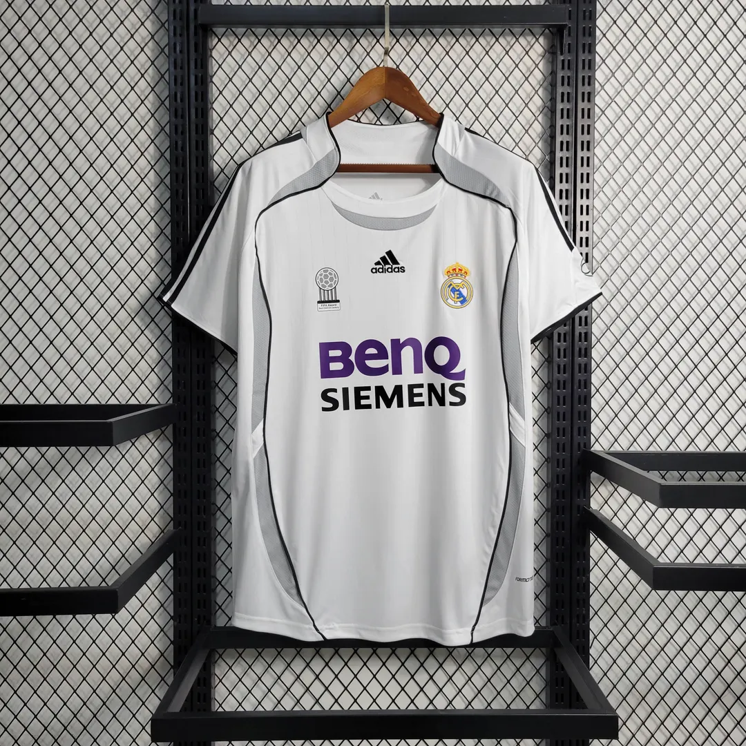 2006/2007 Retro Real Madrid Home Shirt