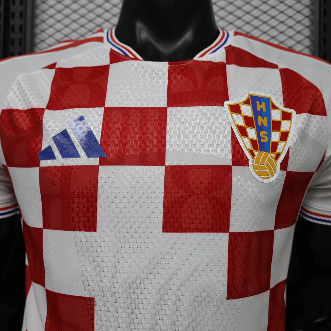 Camisola Croácia Principal 2026/27 Versão Jogador--2