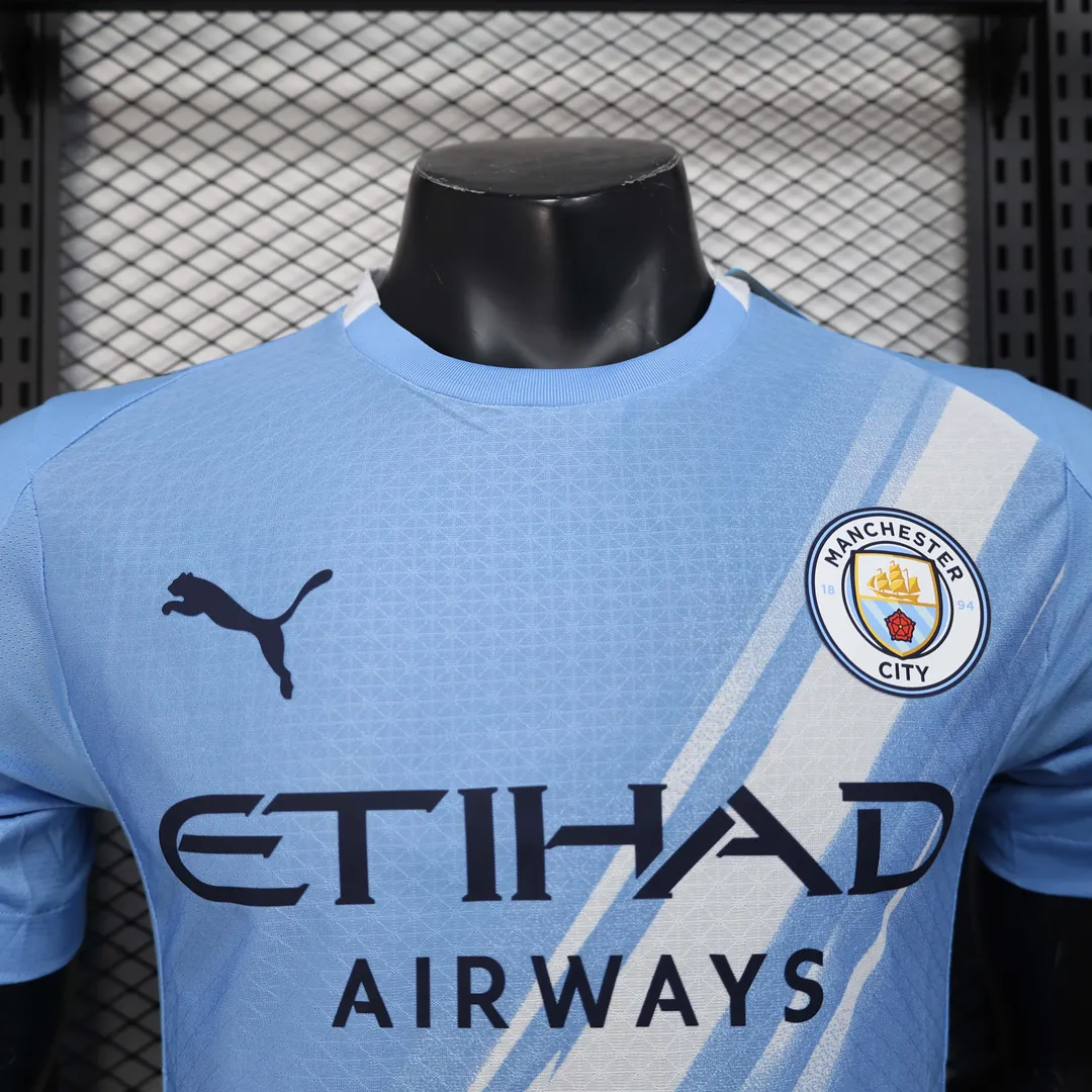 Maglia Manchester City Home 2025/26 Player Version--4