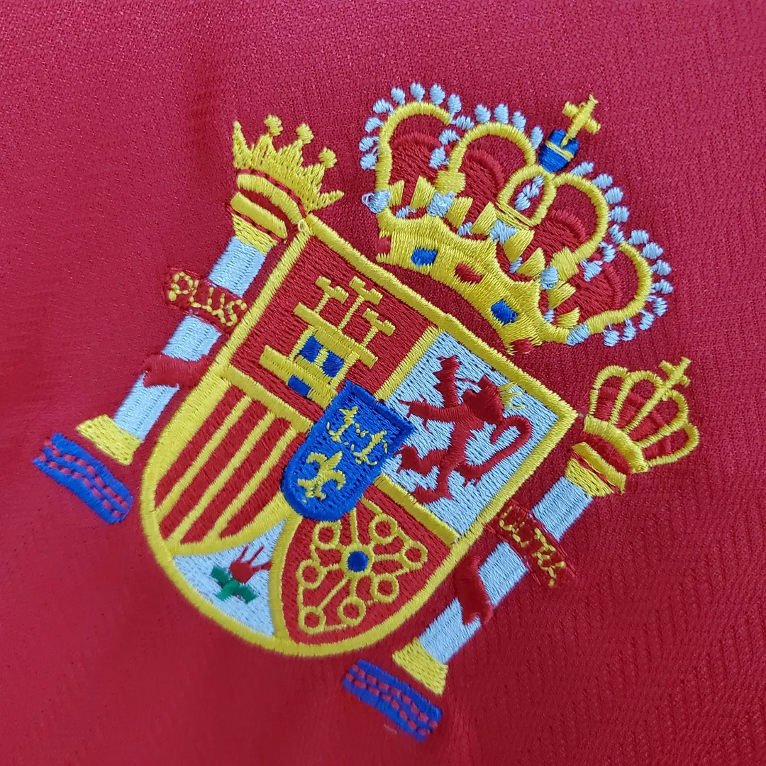 Camiseta Retro España Primera Equipación 1998--6
