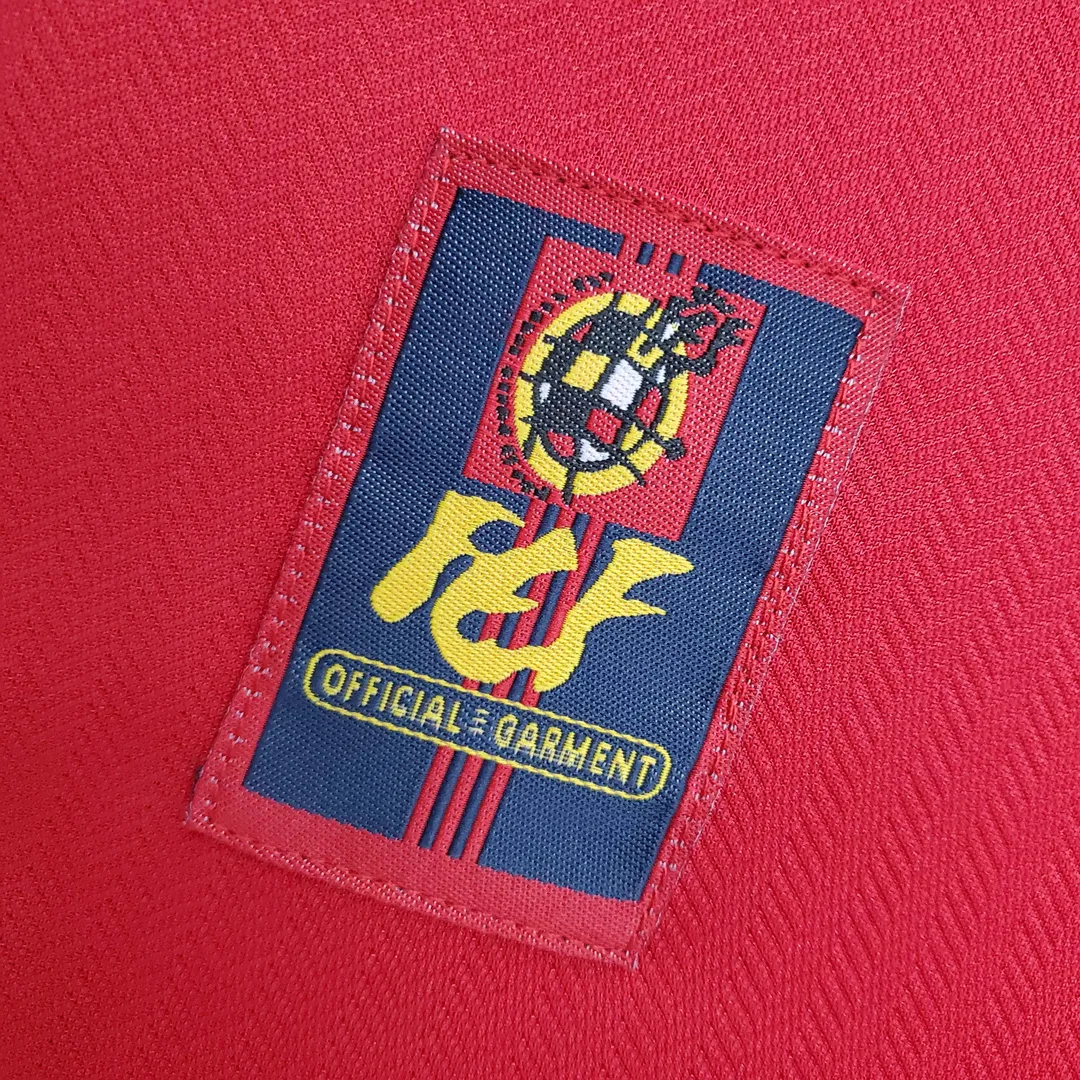 Camiseta Retro España Primera Equipación 1998--8