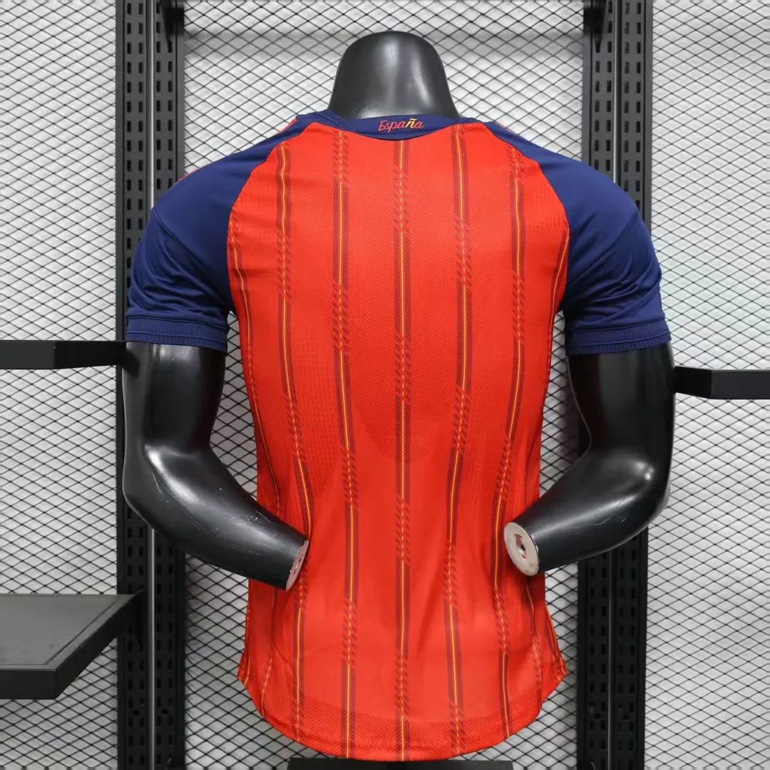 Maillot Espagne Domicile 2026 Championne Deux Étoiles Version Player--1