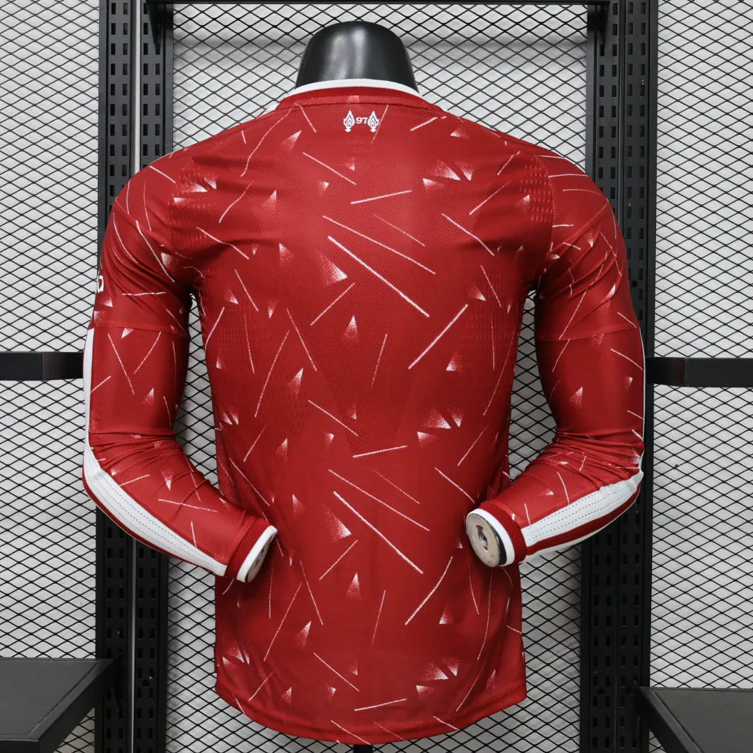 2026/2027 Player Version Long Sleeve Liverpool Home Shirt--1