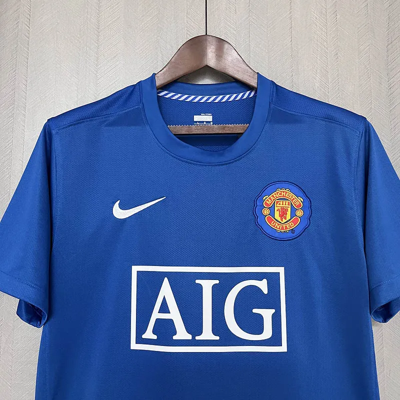 Maillot Retro Manchester United Extérieur 2007/08--2
