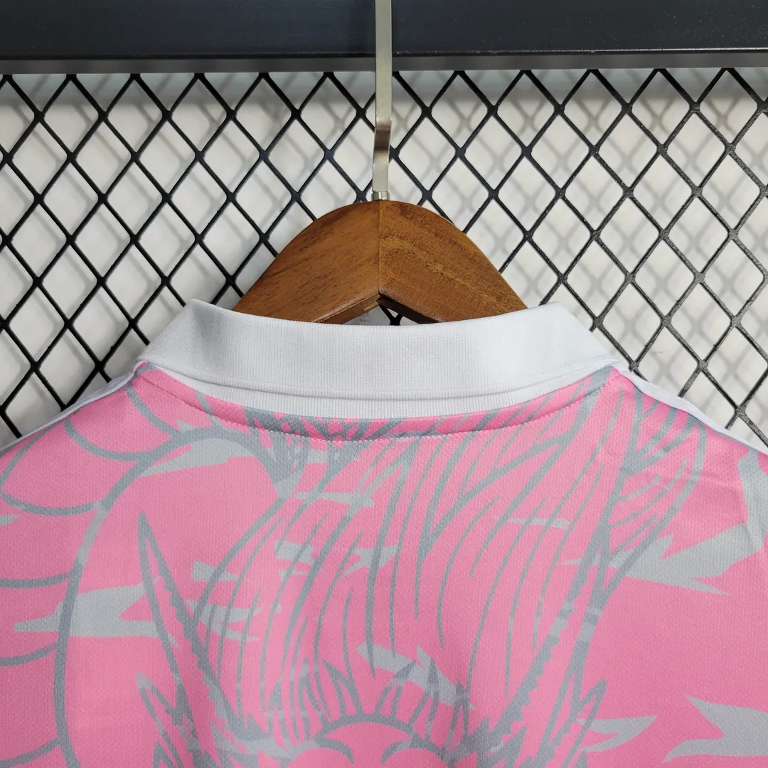 2023/2024 Real Madrid Chinese Dragon Pink Shirt--7