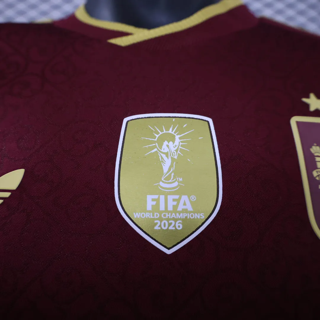 2026 Player Version Spain Special Edition Maroon Shirt--5