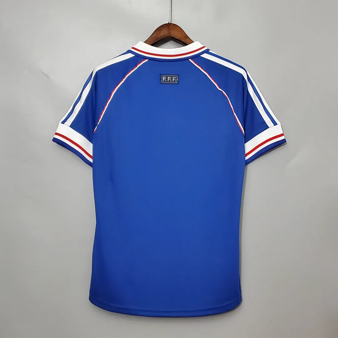 1998 Retro France Home Shirt--1