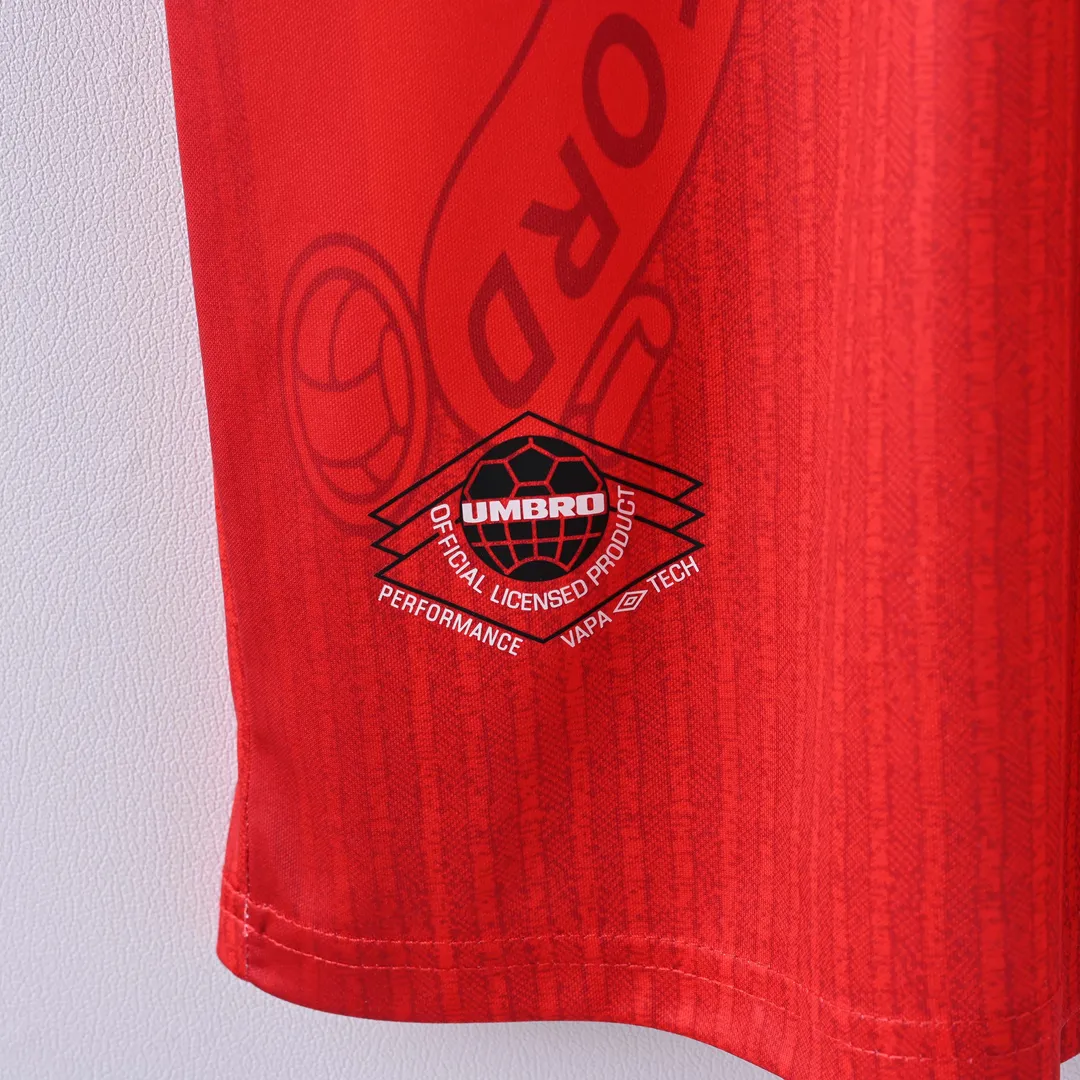 Maillot Retro Manchester United Domicile 1996/97--7