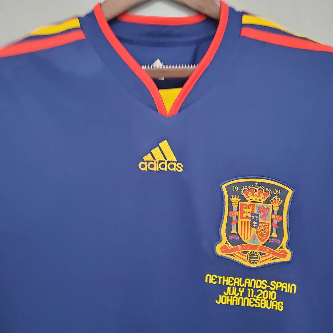 Maillot Retro Espagne Extérieur 2010--2