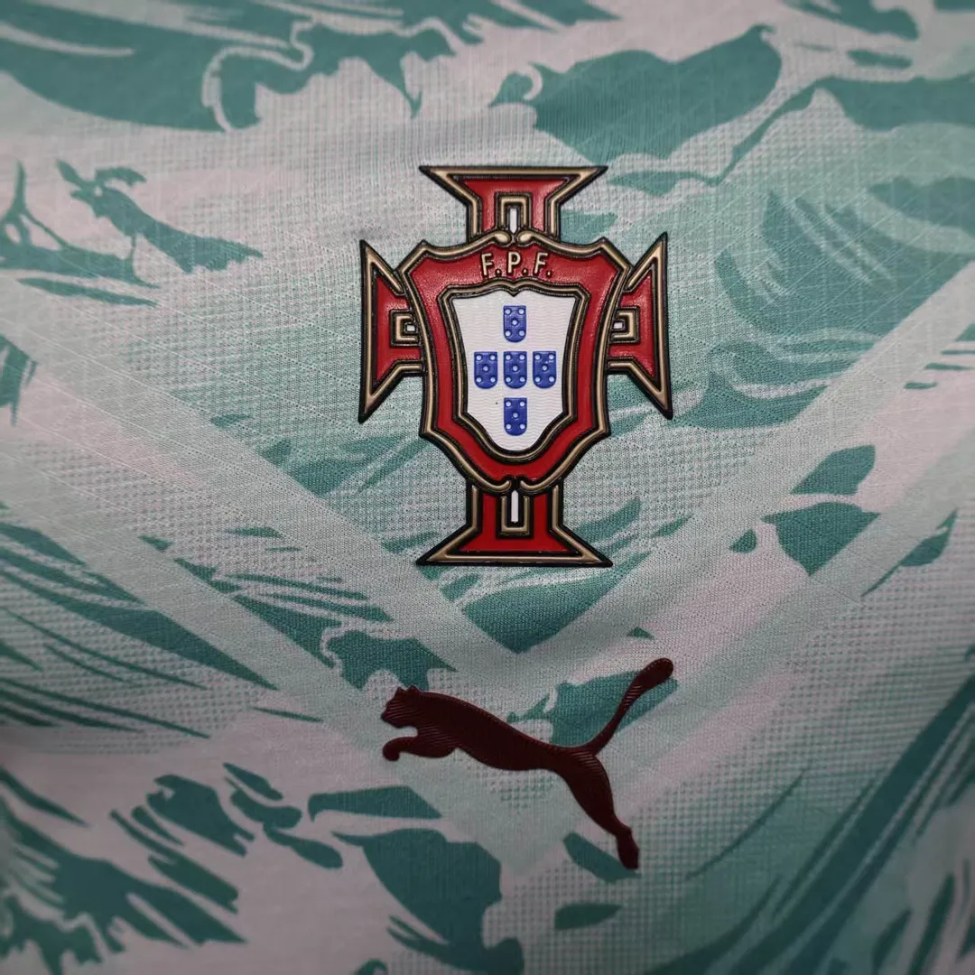 Camiseta Portugal Segunda Equipación 2026 Versión Jugador Manga Larga--3