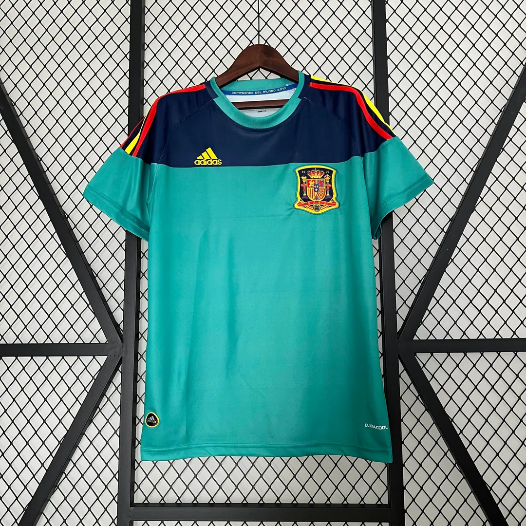 Maglia Retro Spagna Portiere 2010 Verde