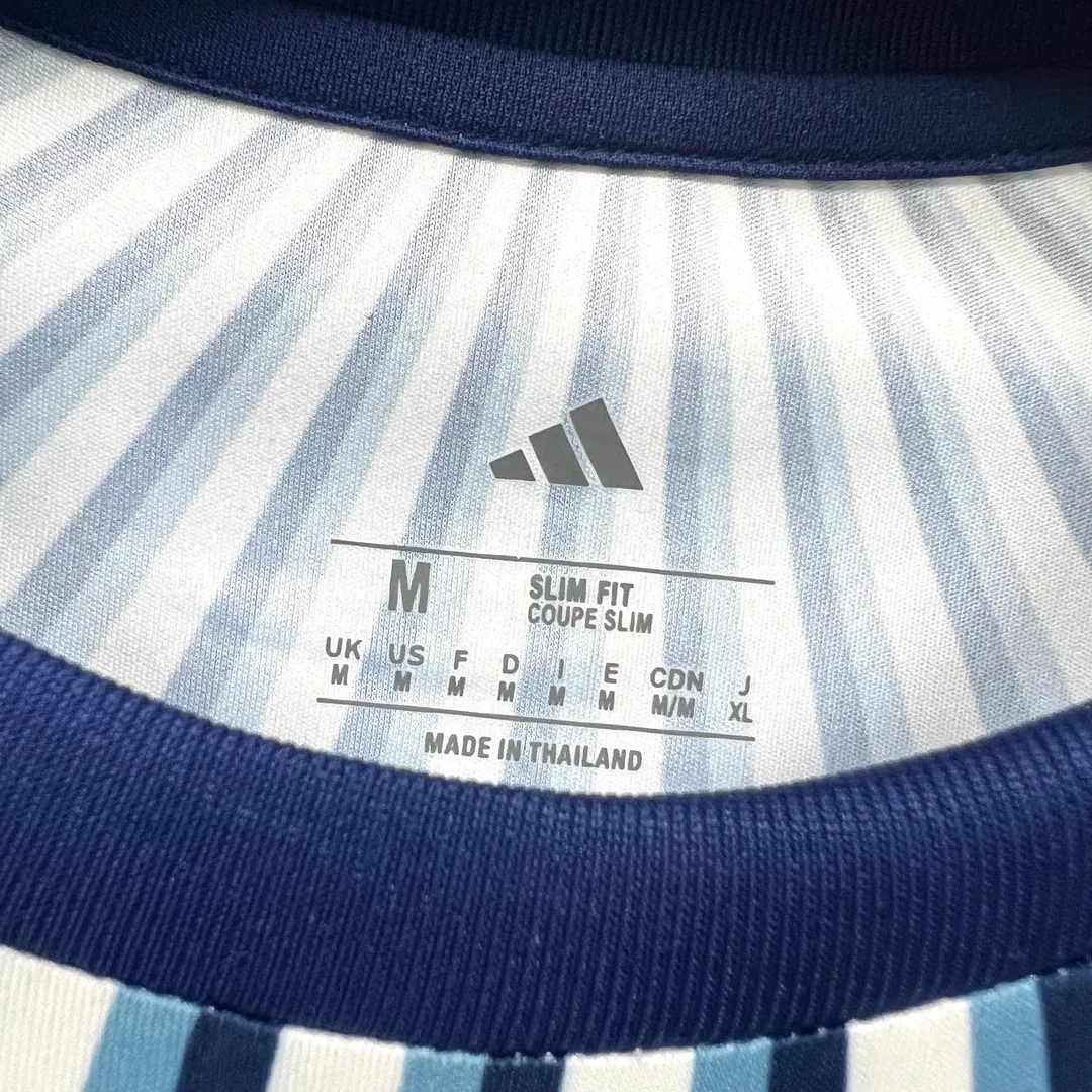 Camiseta Prepartido Argentina 2026 de Rayas--2
