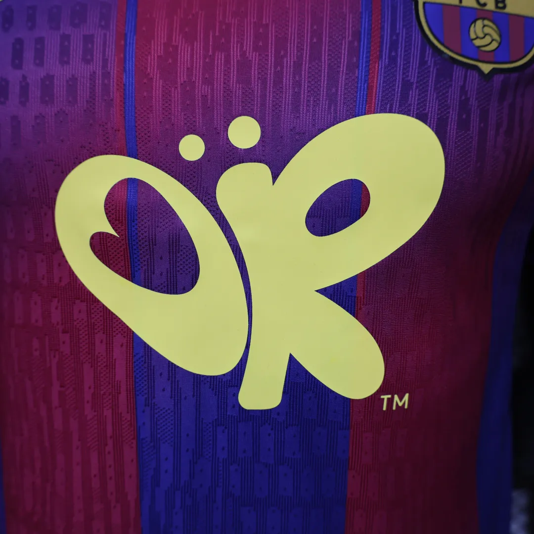 Maillot Barcelone Domicile x Olivia Rodrigo 2025/26 Version Player--5