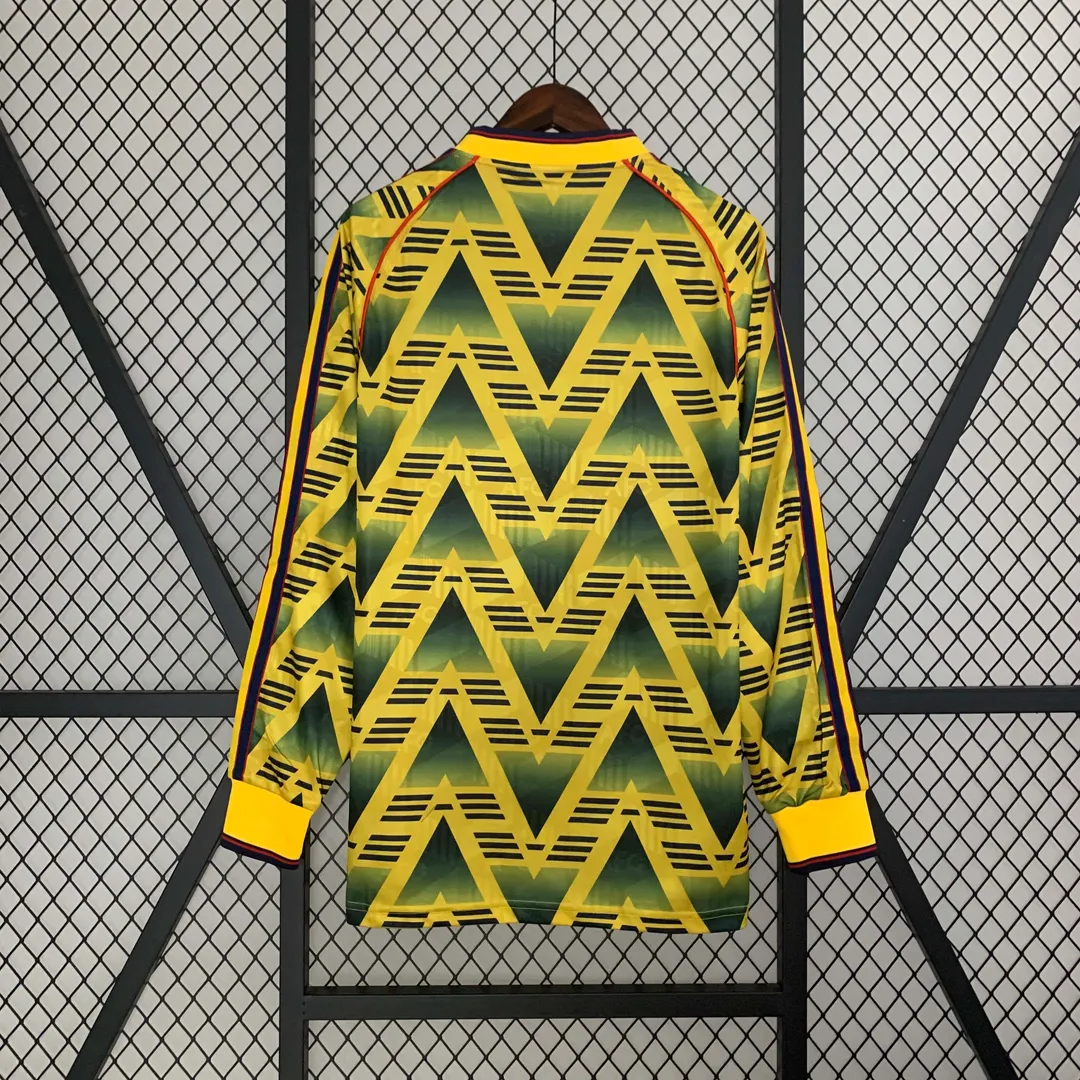 Maglia Retro Arsenal Away 1991/93 Maniche Lunghe--1