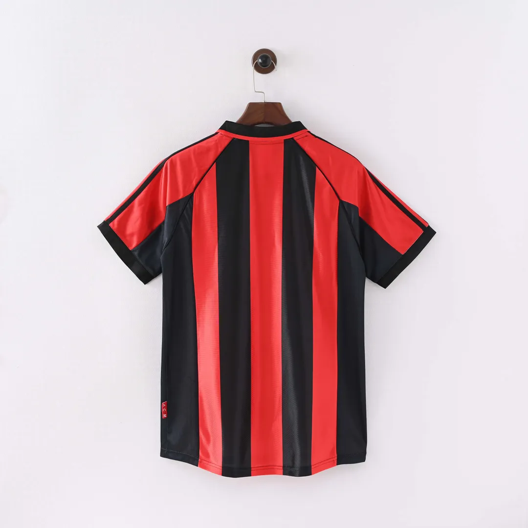 1998/1999 Retro AC Milan Home Shirt--1