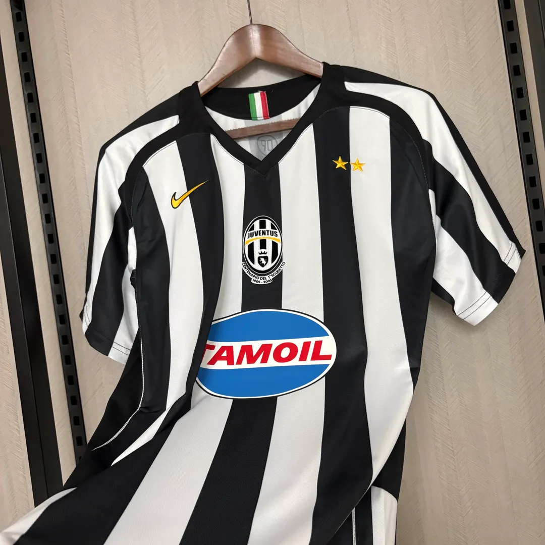 Koszulka Retro Juventusu domowa 2005/06--7