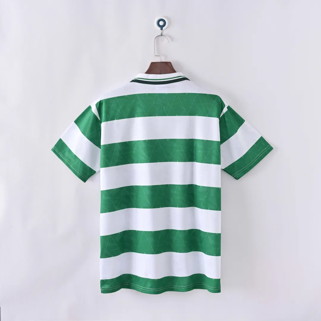 Koszulka Retro Celticu domowa 1989/91--1