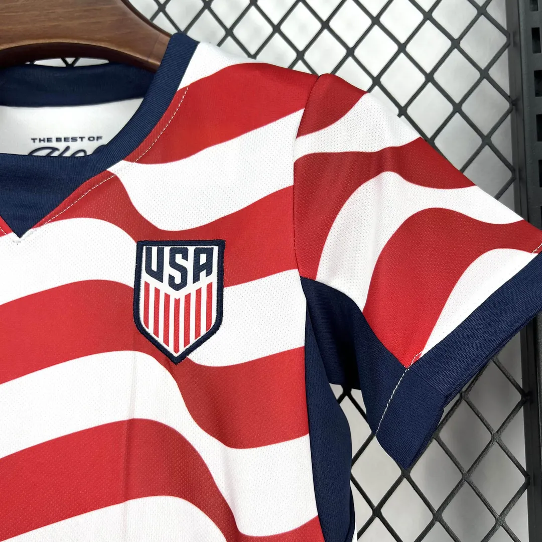 2026 United States National Team Home Shirt Kids Size--4