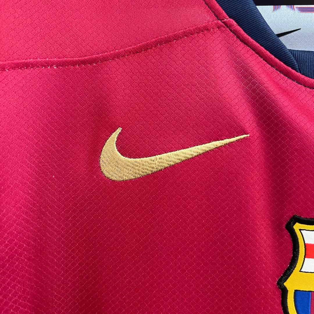 Maglia Barcellona Home 2024/25 Versione Gara--4