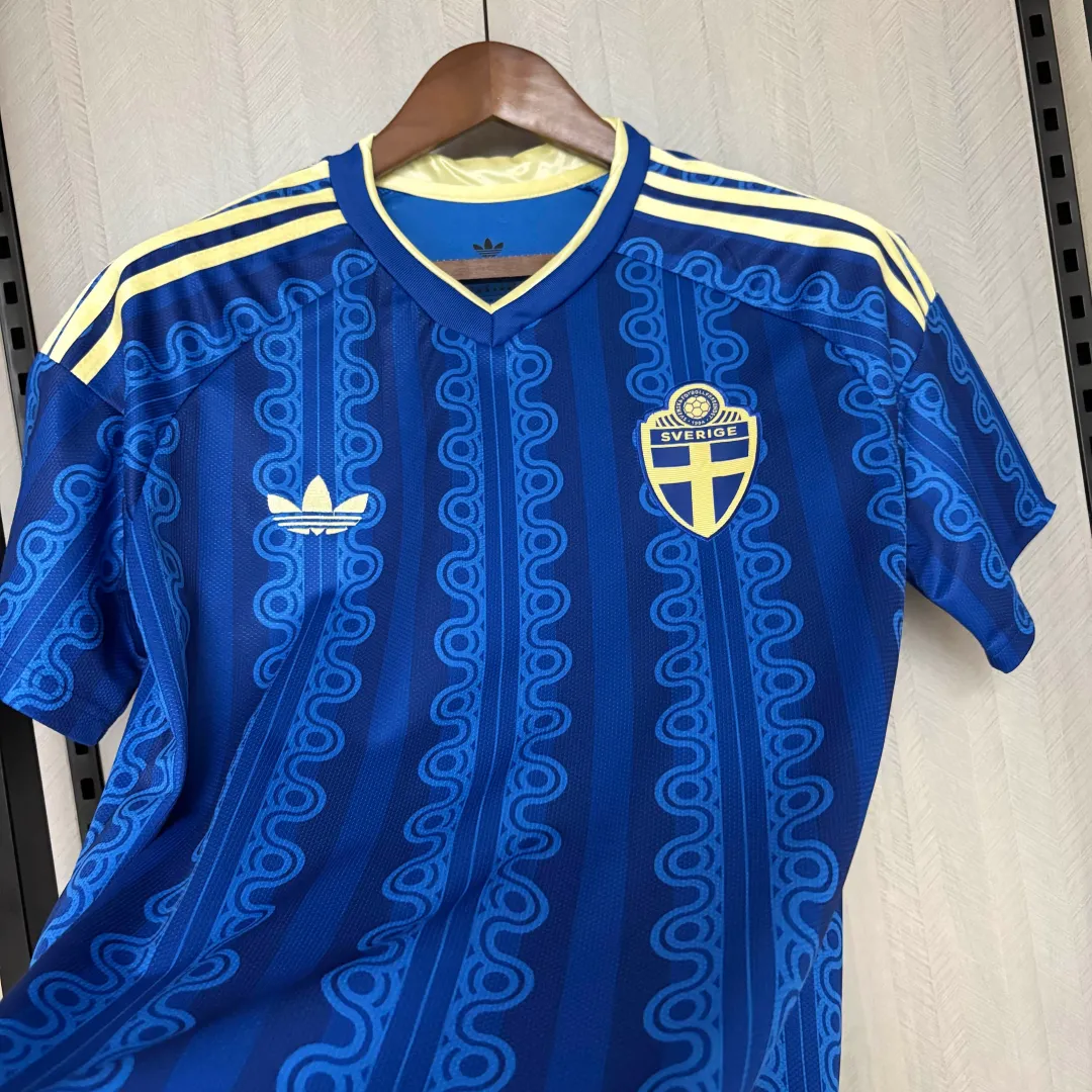 Camisola Suécia Alternativa 2026--7