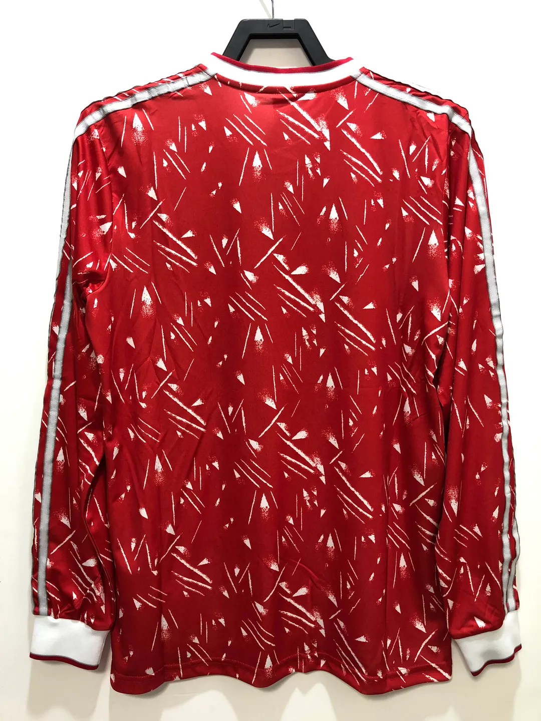1989/1991 Retro Long Sleeve Liverpool Home Shirt--1