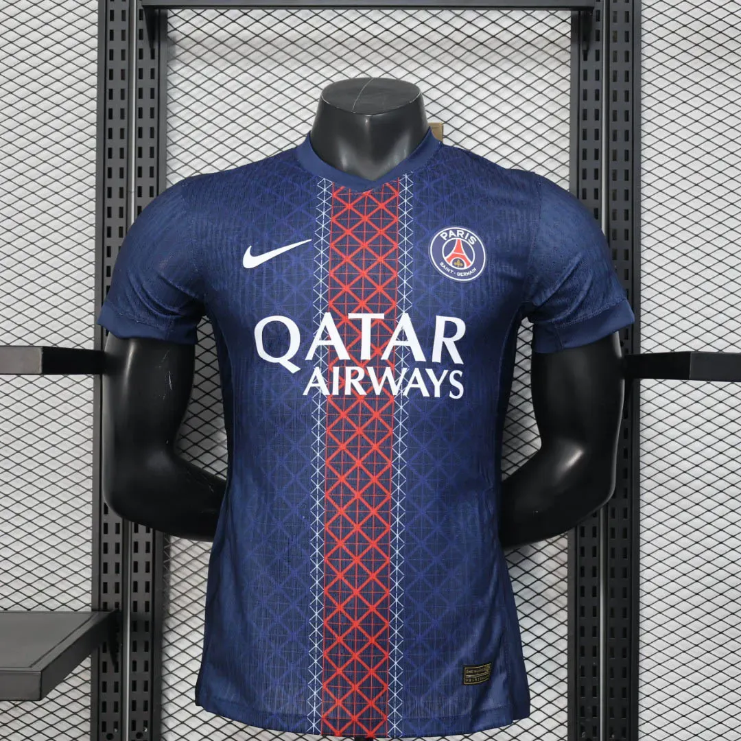 Koszulka PSG domowa 2025/26 wersja zawodnicza