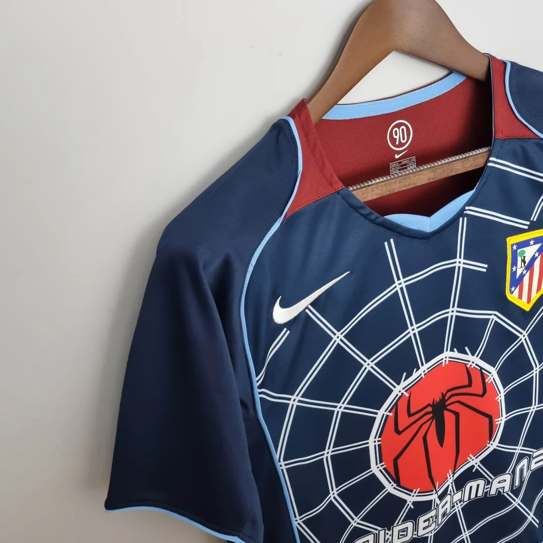 2004/2005 Retro Atletico Madrid Away Jersey--3