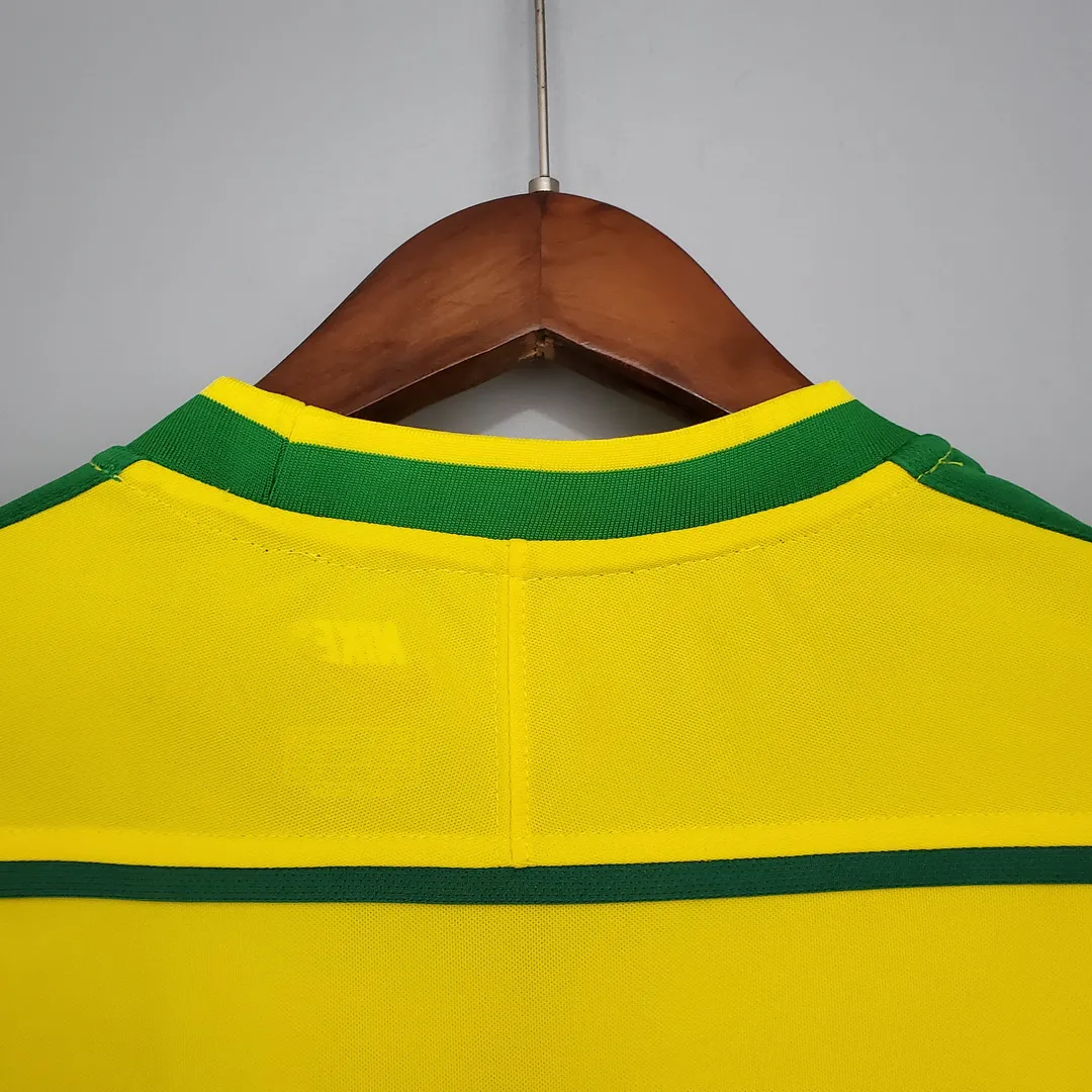 Maillot Retro Brésil Domicile 1998--5