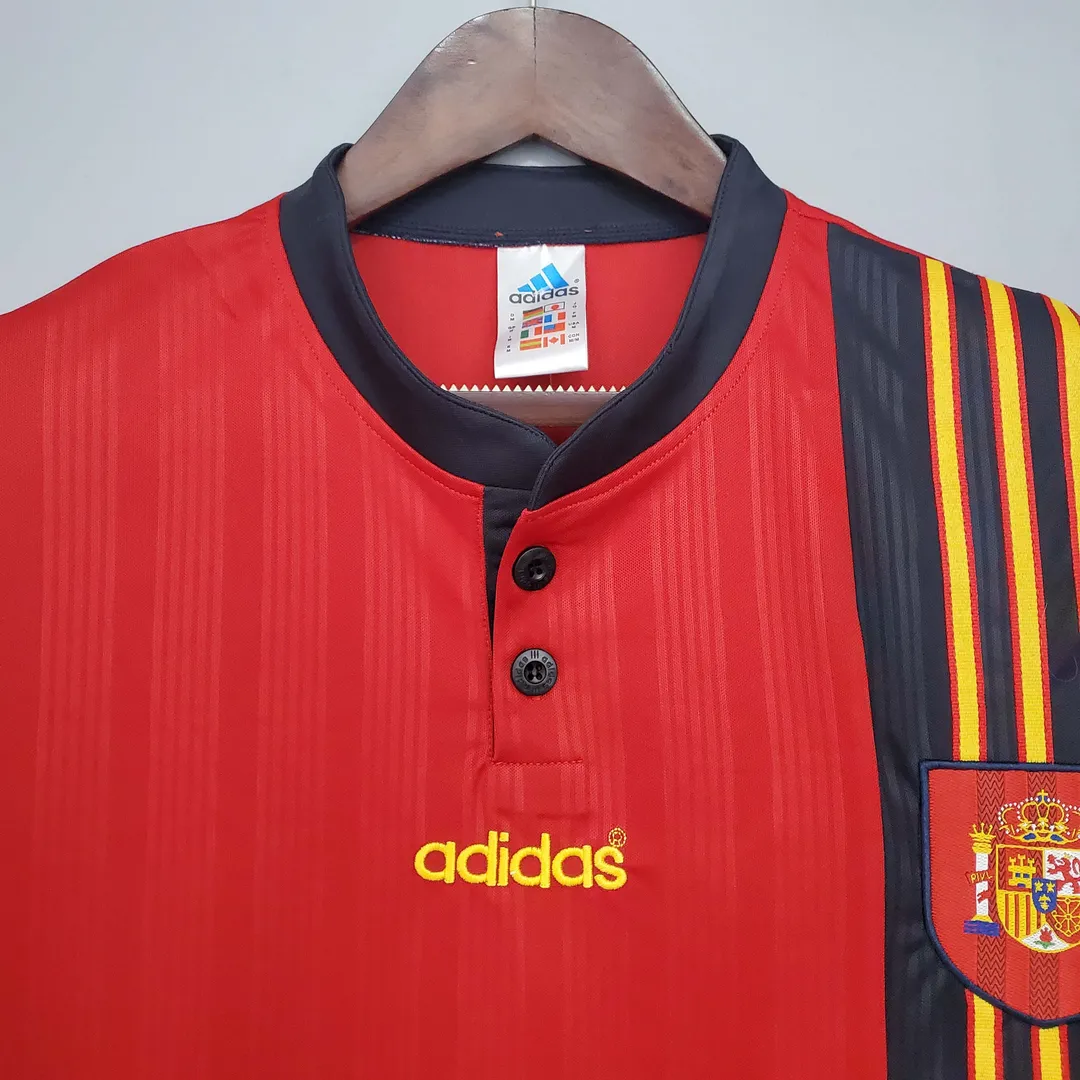 Camisola Retro Espanha Principal 1996--2