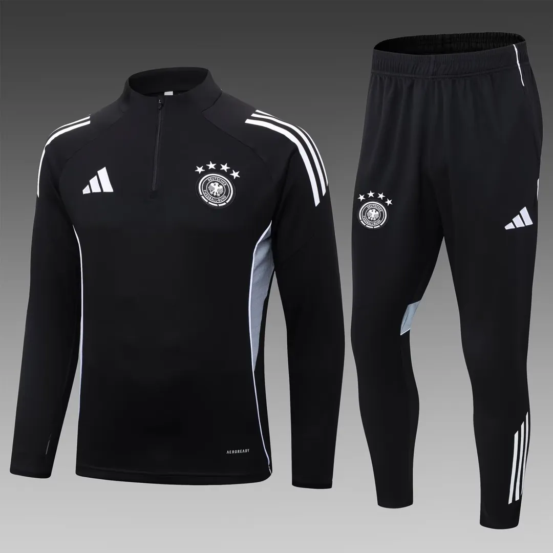 Tuta Allenamento Germania Mezza Zip 2025 Nera