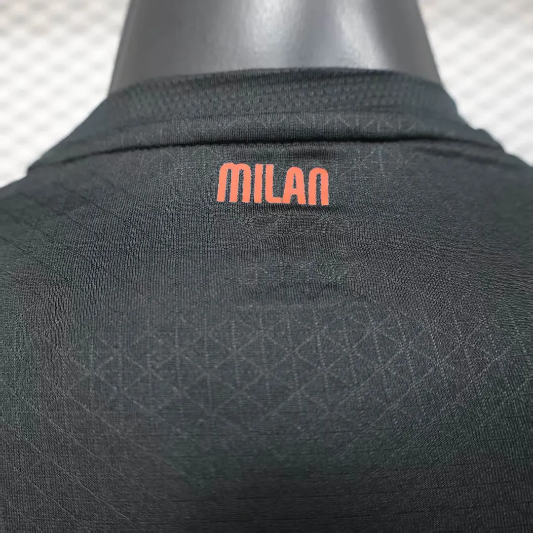 Koszulka AC Milan domowa 2025/26 wersja zawodnicza z długim rękawem--3