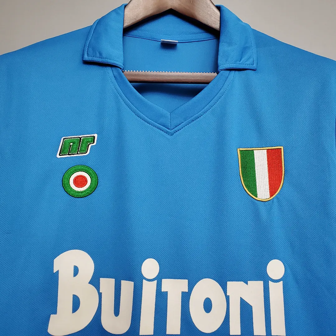 Camisola Retro Nápoles Principal 1987/88--3