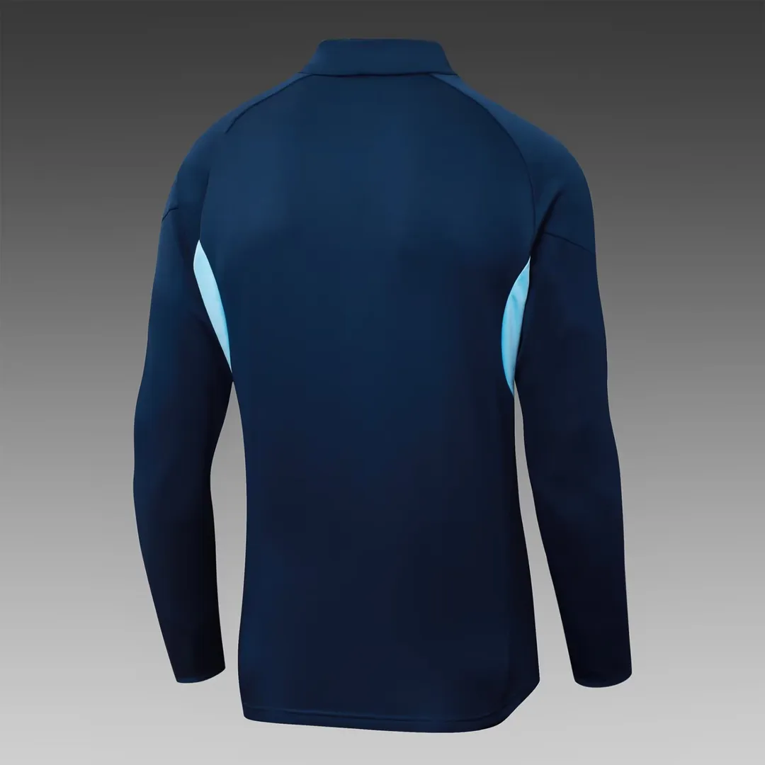 Fato de Treino Arsenal com Meio Fecho 2025/26 Azul-Real--3