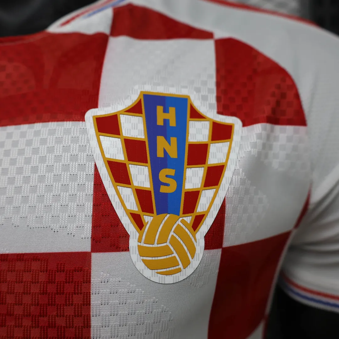Camisola Croácia Principal 2026/27 Versão Jogador--5
