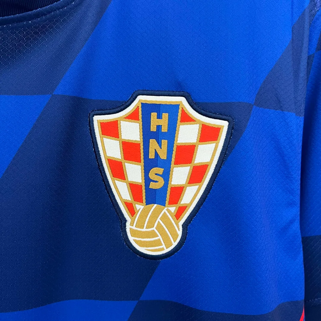 Camiseta Croacia Segunda Equipación 2024--5