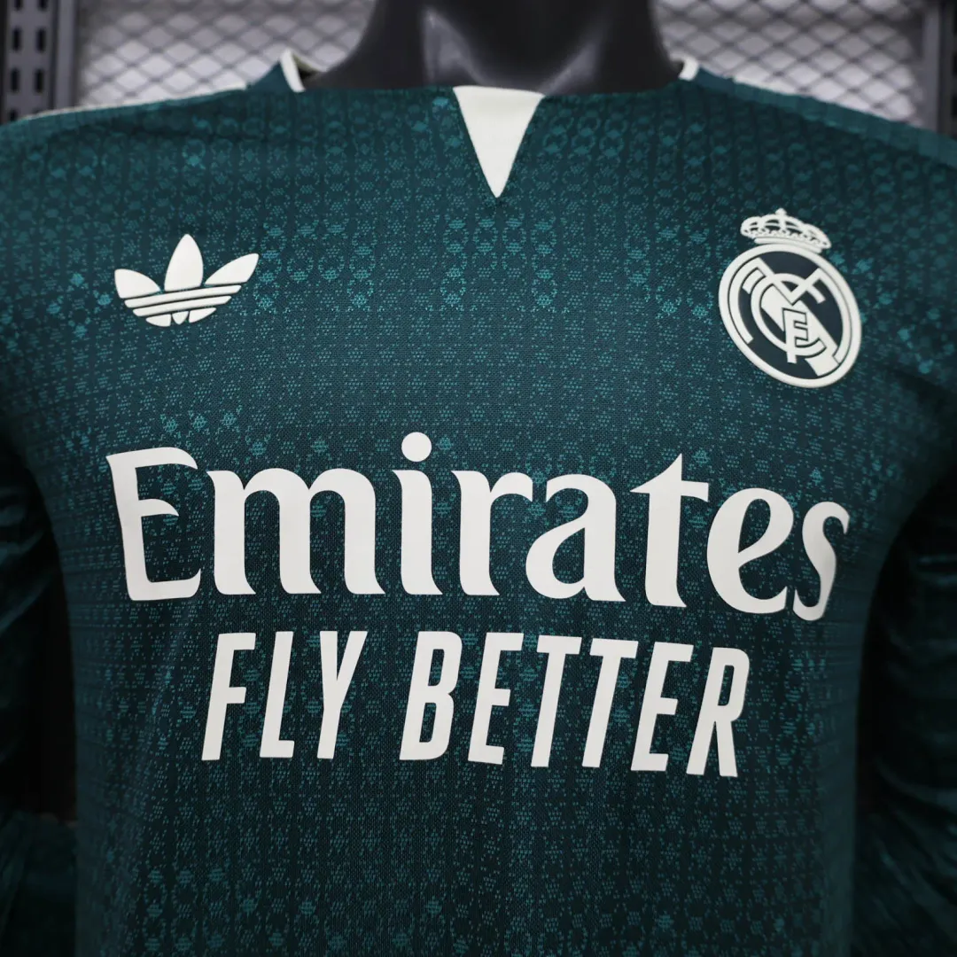 Camiseta Real Madrid Segunda Equipación 2026/27 Versión Jugador Manga Larga--5