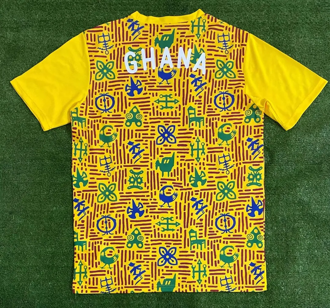 2024/2025 Ghana National Team Training Wear Shirt--1