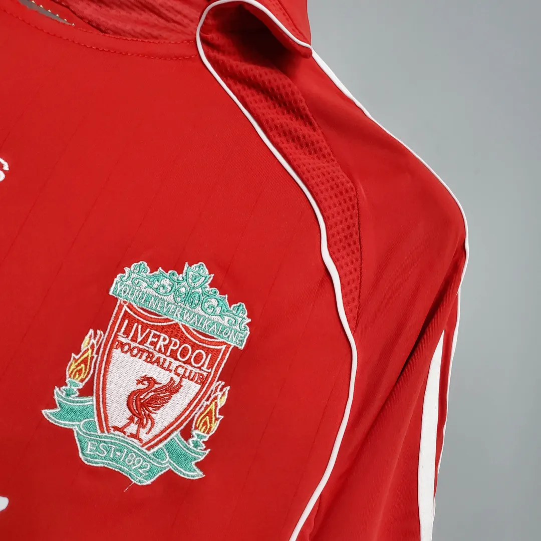 Camisola Retro Liverpool Principal 2006/07--4